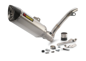 Akrapovic Slip-On Exhaust for KTM RC 200
